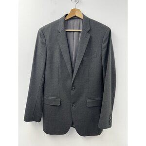Bonobos Blazer Men’s 40L Gray 100% Wool Reda Athletic Fit Sport Coat Jacket